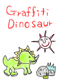 Graffiti Dinosaur 2
