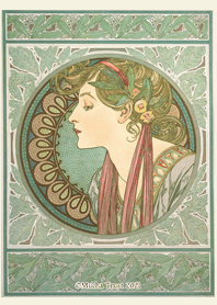 ミュシャ「月桂樹」