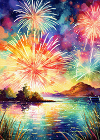 Beautiful Fireworks Theme#244