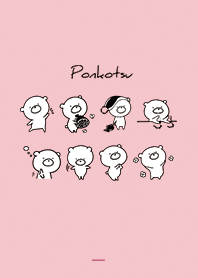 สีชมพู : Monochrome ponkotsu