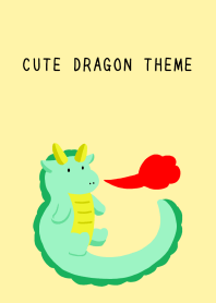 CUTE DRAGON THEME-LIGHT YELLOW