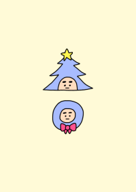 My thickened eyebrows Xmas ((rhythm 1