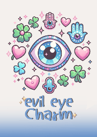 ดวงตาปีศาจ : สะท้อนพลังงานลบ (น้ำเงิน)