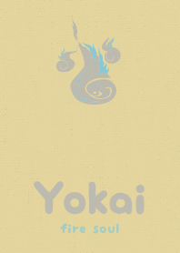 Yokai fire soul  Dull yellow