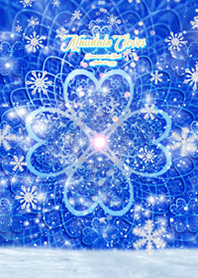 ＊願いが叶う＊曼荼羅クローバー雪
