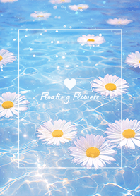 Floating Flowers (DY) -  02 Blue