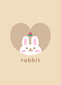 うさぎ3すいか[イエロー]