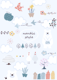 Fashionable Natural blue15_2