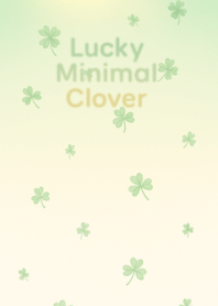 Lucky Minimal Clover