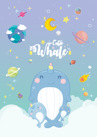 Whale Unicorn Cute Galaxy Pretty