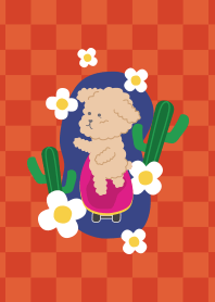 Fluffy Puppy : Let's play surf skate