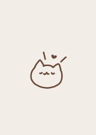 doodle cat.(brown)