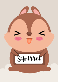 เจ้ากระรอกน่ารักเรียบๆ