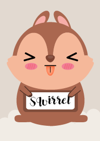 Love Cute Squirrel Theme