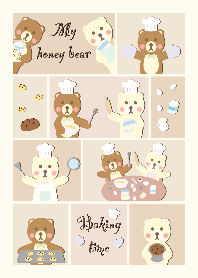 My honey bear with baking time ;) 2