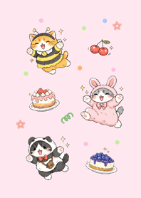 Neko gang cosplay cute animals 2 (Pp)