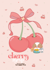 Fluffy Dog 's Sweet Cherry Paradise