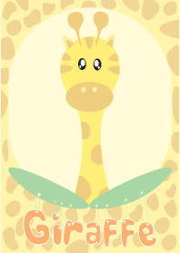 Simple Happy Giraffe
