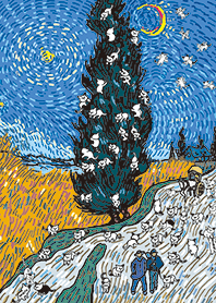 Search for Ponge! Cypress and Starry Sky