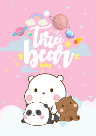 Bear Kid Galaxy Pink