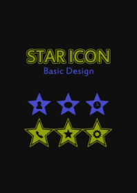 STAR ICON[Blue Green]