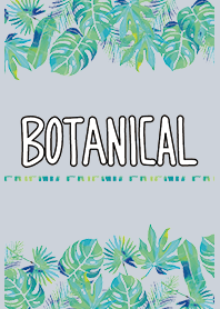 Beige Blue : BOTANICAL THEME