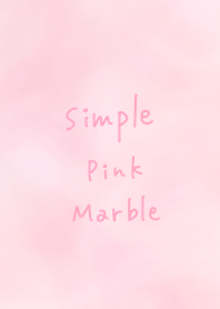 simple marble pink theme