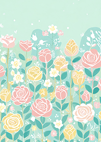 Beautiful rose flower(R1209)