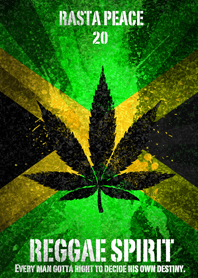 Rasta peace reggae spirit 3 Lucky 20