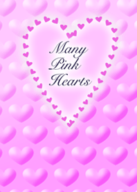 Many Pink Hearts-ピンクハートがいっぱい