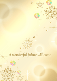 Adult girl's luck boost golden clover.