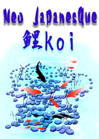Neo Japaneseque koi