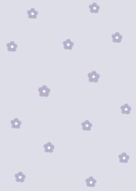 flower pattern(JP)lavenderblue