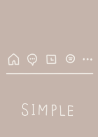 SIMPLE -BEIGE-