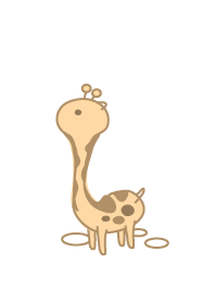 Staring - giraffe