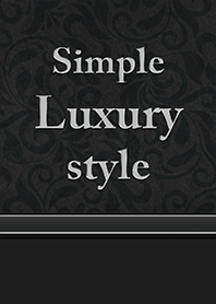 Simple luxury theme