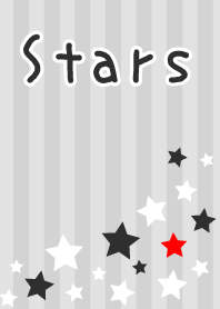 Stars (monotone+red)