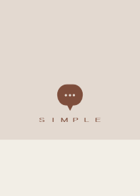 SIMPLE(beige brown)V.1370b