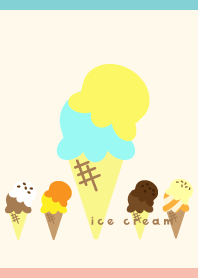 Summer ice cream01on P&B JP