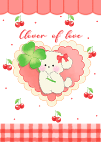 Clover of love ( red )