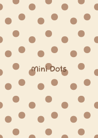 Mini Dots - Bubble Milk Tea