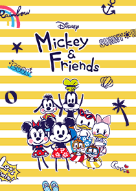 ミッキー&フレンズの夏休み(らくがき)