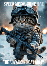 The advancing cat army 15