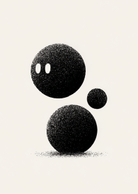 Monochrome Dot Orb