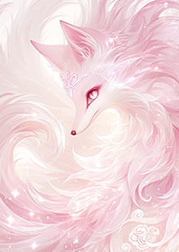 Peach blossom nine-tailed fox spirit