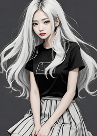 Sweet quiet girl - nice day 21fE05