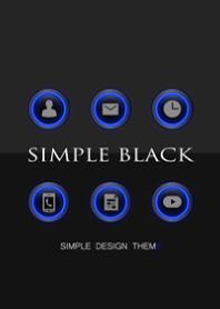 SIMPLE BLACK - Premium Blue Edition - 2