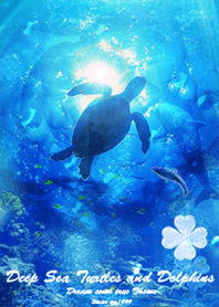 Deep Sea Turtles and Dolphins1#
