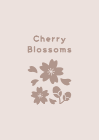 Cherry Blossoms19<Brown>