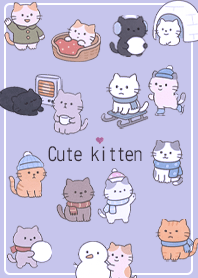 violet laying with Kittens 02_2